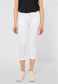 Farbige Casual Fit Jeans white