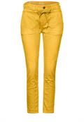 Farbige Loose Fit Jeans dull sunset yellow wash