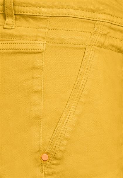 Farbige Loose Fit Jeans dull sunset yellow wash