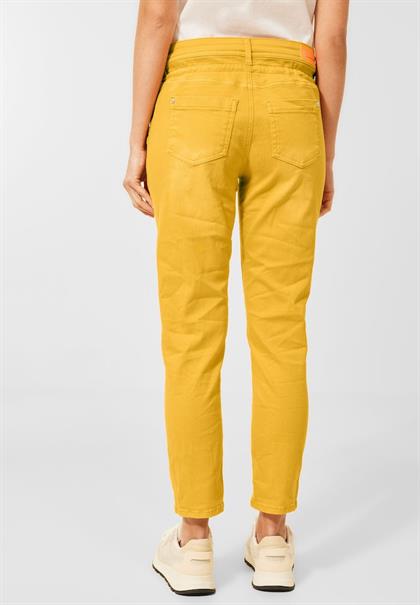 Farbige Loose Fit Jeans dull sunset yellow wash