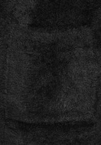 Federgarn-Cardigan black