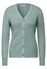 Federgarn-Cardigan iced salvia green
