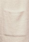 Federgarn-Cardigan lucid white