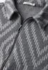 Federgarn-Cardigan mit Print platinum grey mel.
