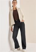 Federgarn Jacke light greige