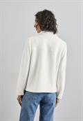 Federgarn Jacke off white