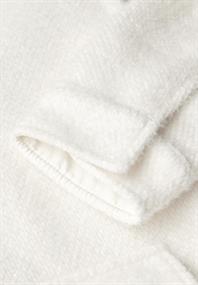 Federgarn Jacke off white
