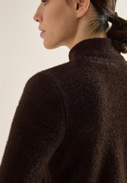 Federgarn Jacke tartufo brown