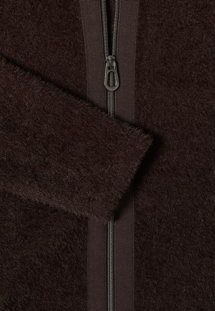 Federgarn Jacke tartufo brown