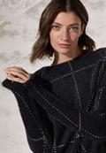 Federgarn Langarmshirt black