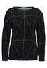 Federgarn Langarmshirt black