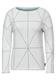 Federgarn Langarmshirt vanilla white