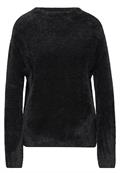Federgarn Pullover black