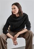 Federgarn Pullover black