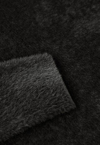 Federgarn Pullover darkest brown