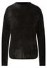 Federgarn Pullover darkest brown