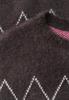 Federgarn Pullover mit Argyle-Muster truffle brown