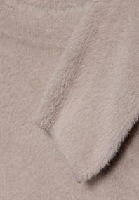 Federgarn Pullover mocha beige