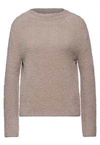 Federgarn Pullover mocha beige