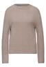 Federgarn Pullover mocha beige