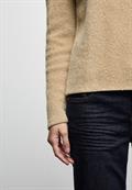 Federgarn Pullover sanded beige