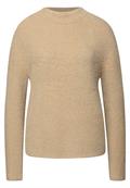 Federgarn Pullover sanded beige