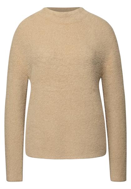 Federgarn Pullover sanded beige
