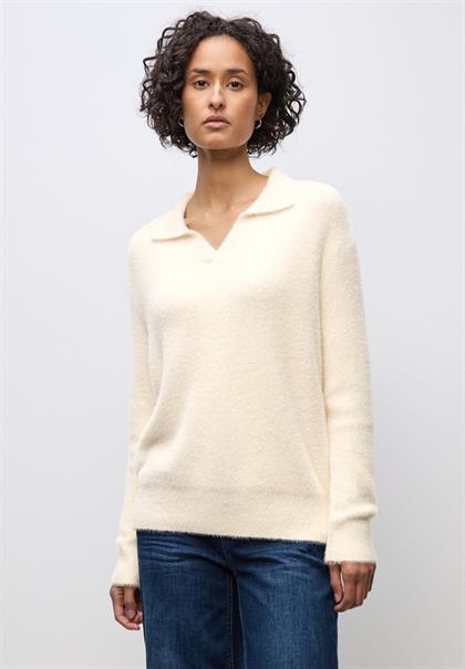 Federgarn Pullover soft beige