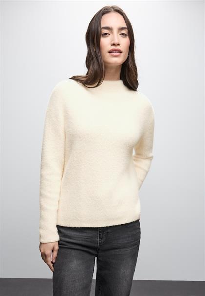 Federgarn Pullover soft beige