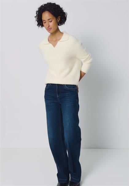 Federgarn Pullover soft beige