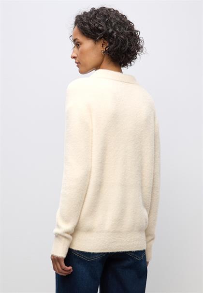Federgarn Pullover soft beige