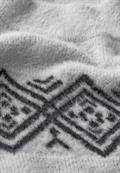 Federgarn-Pullover soft silver melange