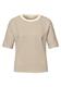 Fein gestreiftes Scuba T-Shirt mahogany brown