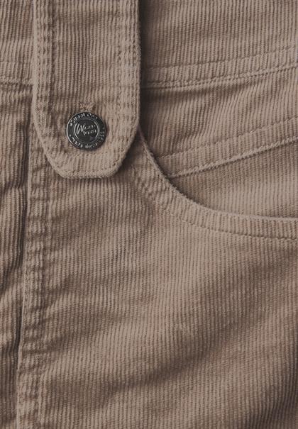 Feincord Rock bark brown