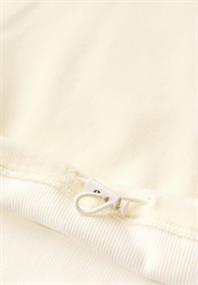 Feincord-Shirt mit Wording soft beige