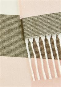 Feiner Webschal mit kariertem Muster red checks