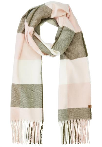 Feiner Webschal mit kariertem Muster red checks
