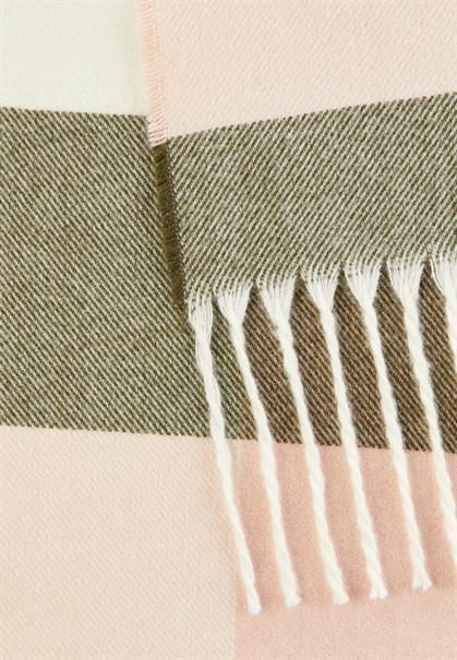 Feiner Webschal mit kariertem Muster red checks