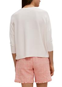 Feinstrick-Cardigan aus Viskosemix beige