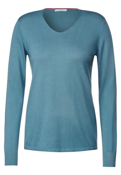 Feinstrick Pullover adriatic blue