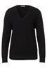 Feinstrick Pullover black