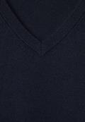 Feinstrick Pullover deep blue