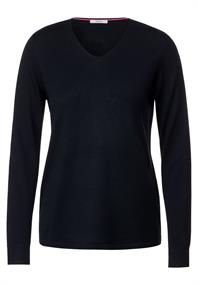 Feinstrick Pullover night sky blue