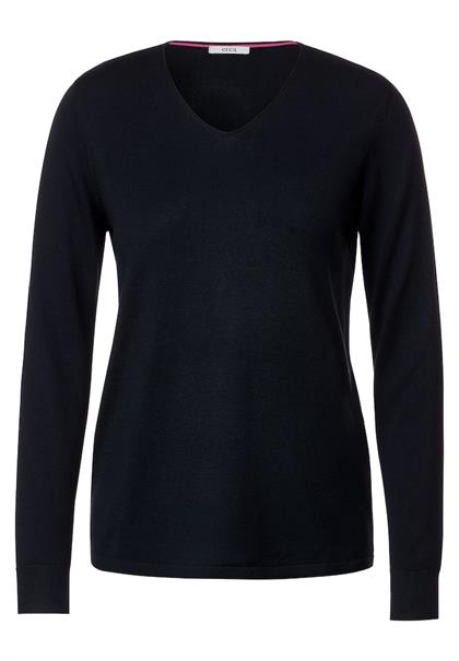 Feinstrick Pullover night sky blue