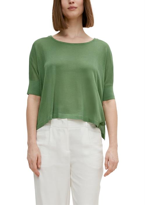feinstrick-shirt-grün