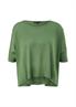Feinstrick-Shirt grün