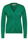 Feinstrickcardigan malachite green