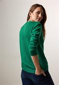 Feinstrickcardigan malachite green