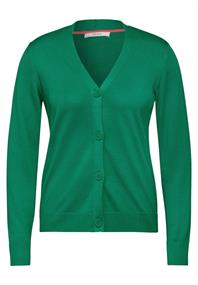 Feinstrickcardigan malachite green