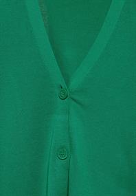 Feinstrickcardigan malachite green